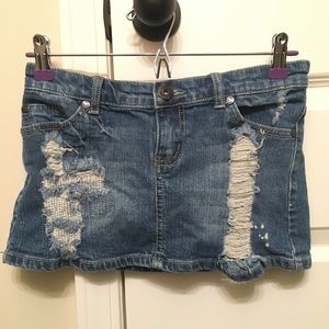 Denim Miniskirt